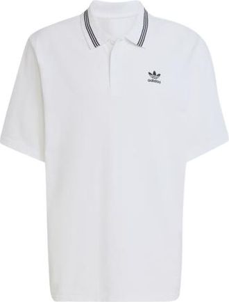 adidas Adicolor Loose Polo Shirt White JW5898
