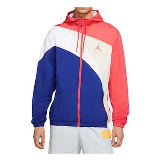 Nike Jordan Air Jordan Jumpman Wave Logo Jacket Multicolor Splicing CK6867-631