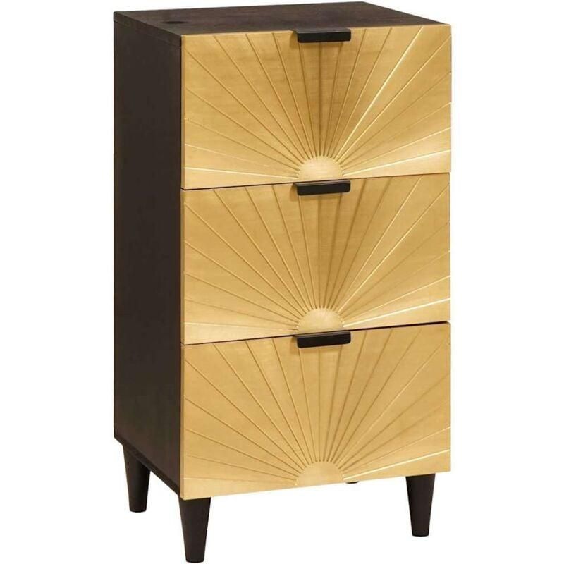 Buffet de cuisine 120 CM CINA 5 portes + tiroirs + range-bouteilles façon hêtre et noir | Leroy Merlin Buffet de cuisine 120 CM CINA 5 portes + tiroirs + range-bouteilles façon hêtre et noir | Leroy Merlin