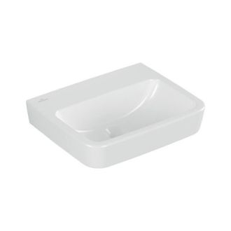 Villeroy & Boch O.novo - Lavamanos Sobre Encimera, 45x37 Cm, Sin Rebosadero, Sin Orificio Para Grifer&iacute;a, Blanco Alpino 43444f01