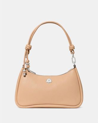 Kate Spade New York Womens Kayla Shoulder Bag - Orange Leather - One Size