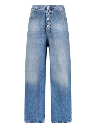 Maison Margiela Light Blue Straight-Leg Denim Jeans