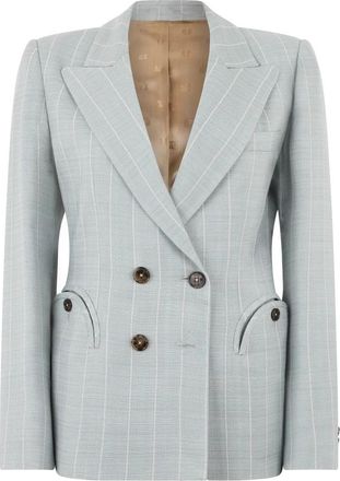 Blaz&eacute; Milano Charmer Blazer - Dames - Blazers - Grijs - M - Leer - Jassen