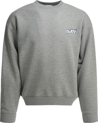 Autry Sweatshirt mit Rundhalsausschnitt und Logo
