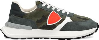 Philippe Model Antibes Running - Heren - Sneakers - Groen - 39 EU - Katoen - Schoenen