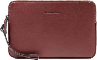 Piquadro Leren Polsband - Heren - Tassen - Bruin - ONE Size - Katoen - Tassen