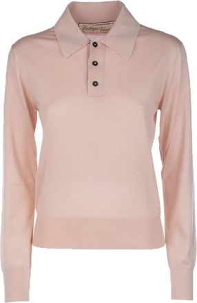 Bottega Veneta Klassiek Poloshirt voor Mannen - Dames - Polos - Beige - S - Tops