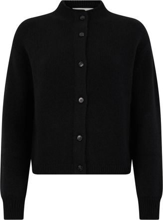 Lisa Yang Cashmere Cardigan - Dames - Cashmere truien - Zwart - S - Kasjmier - Truien & Vesten