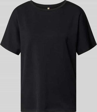 Soyaconcept T-Shirt mit Rundhalsausschnitt Modell BANU in BLACK, Gr&ouml;&szlig;e XXL