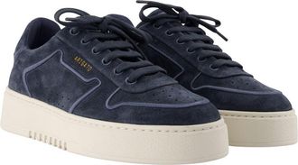 Axel Arigato Mens Orbit Sneaker Navy Calfskin