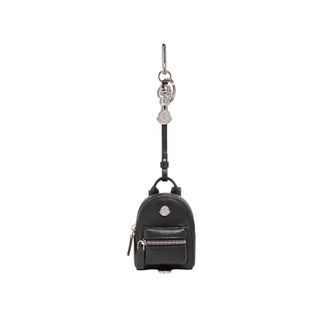 Moncler Moncler Backpack Leather Key Holder, Men, Black, Size: One Size