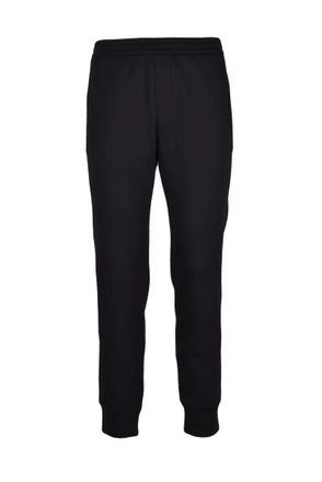 Emporio Armani Cotton Stretch Trousers - Black