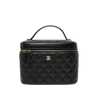 Chanel Pre-owned Vanity Bag - Dames - Pre-owned - Zwart - Maat: ONE Size