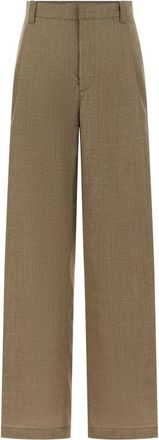 Our Legacy Still Chino - Heren - Wijde Broeken - Bruin - XL - Wol - Broeken