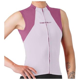 Castelli Sole Sleeveless Jersey Velo Singlet f&uuml;r Damen | lila