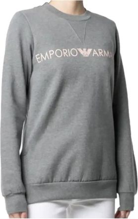 Emporio Armani Moderne Comfortabele Sweatshirt Hoge Kwaliteit Vrouwen Stijl - Dames - Sweatshirts - Grijs - XS - Hoodies & sweatvesten