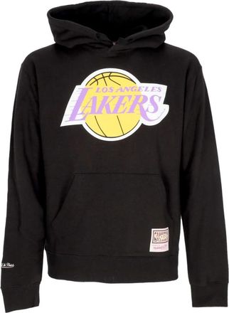 Mitchell & Ness NBA Team Logo Hoodie Zwart - Heren - Hoodies - Zwart - M - Katoen - Hoodies & sweatvesten