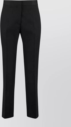 Jil Sander cropped wool trousers with back and side pockets