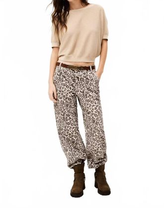 BA&SH Basem V-Neck Cardigan In Beige