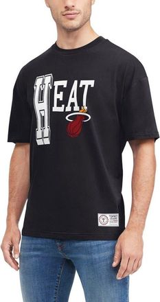 Tommy Jeans Mens Tommy Jeans Black Miami Heat Mel Varsity T-Shirt at Nordstrom, Size Xx-Large