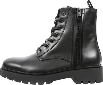 Calvin Klein Jeans Lace-up Boots - Heren - Veterlaarzen - Zwart - 45 EU - Schoenen