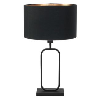 Steinhauer Steinhauer - L&aacute;mpara De Mesa - Stang - Negro - Lino Metal