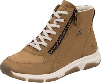 Remonte Womens Hi Top Side Zip Boots In Tan