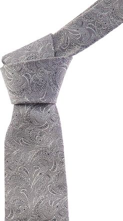 Brunello Cucinelli Print Silk Tie