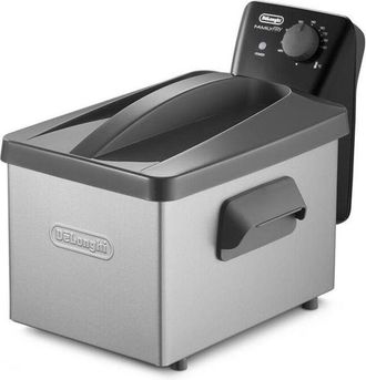 DeLonghi Freidora El&eacute;ctrica Independiente De Longhi F24518cz 2300 W Acero Inoxidable Negro