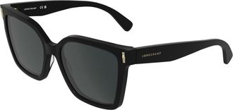 Longchamp LO802S 001 Womens Sunglasses Black Size 55
