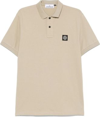 Stone Island Logo-patch Polo Shirt