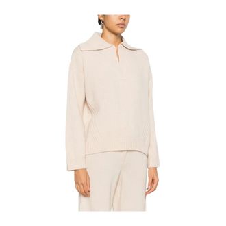 Marella Truien & Vesten, Dames, Beige, L, V-hals Truien