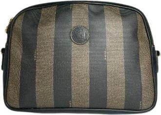 Fendi Pre-owned Cross Body Bags, female, Brown, Size: ONE SIZE Pre-owned Cross Body Bag