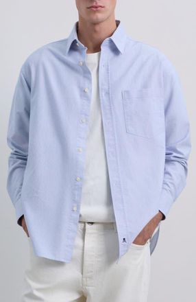 Scalpers Street K Shirt in Bluestripes at Nordstrom, Size 41 Eu