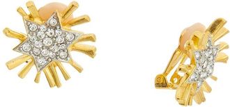 Kenneth Jay Lane 22K Plated Stud Earrings