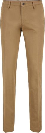 HUGO BOSS Mens Stanino16 Trousers in Beige Cotton - Size 28W/32L