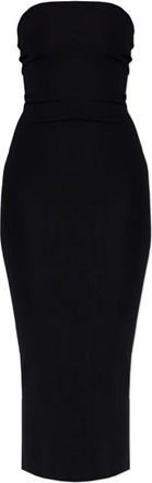 Entire studios Off-shoulder kokerjurk - Dames - Casual kleedjes - Zwart - XS - Kleedjes