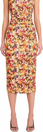 Amanda Uprichard Womens Damira Dress In Floral