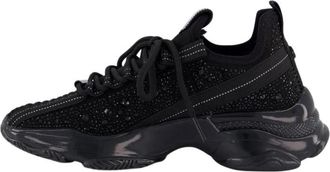Steve Madden Maxilla-R Sneaker - Dames - Sneakers - Zwart - 37 EU - Schoenen