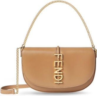 Fendi Wallet On Chain Fendigraphy Leather Shoulder Bag