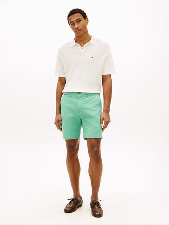Tommy Hilfiger Mens Regular Fit 7 Comfort Waist Tommy Short - Green - 29