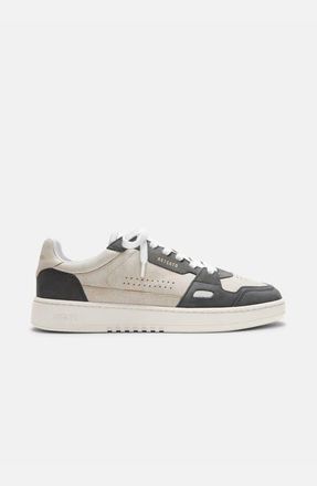 Axel Arigato Dice Lo Cracked Leather Sneaker in Beige/dark Grey at Nordstrom, Size 10.5