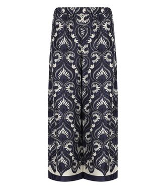 Weekend by Max Mara PANTALONE OTTICO BLU MAX MARA WEEKEND