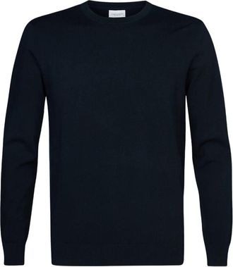 Profuomo Heren, Truien, Blauw, Maat: XL