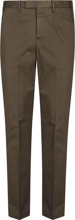 Pantaloni Torino Satin Stretch Trousers With Tailored Fit And Minimalist Design