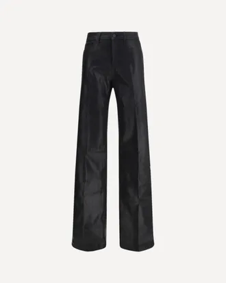 L'agence Clayton Coated wide leg Jeans Female 31