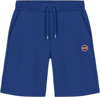 Colmar Plush bermudas - Heren - Korte sportbroeken - Blauw - S - Katoen - Fitness