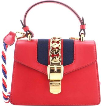 Gucci Sylvie Top Handle Bag Mini (Authentic Pre-Loved)