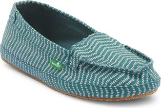 Sanuk Izabella Flat in Malachite at Nordstrom Rack, Size 7