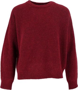 Max Mara Jersey de cuello redondo Tuono - Knitwear - Mujer - Rojo - XS